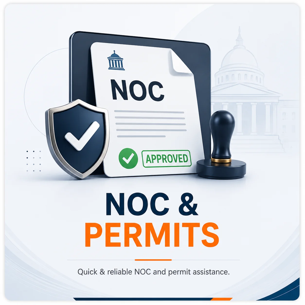 NOC and permit support