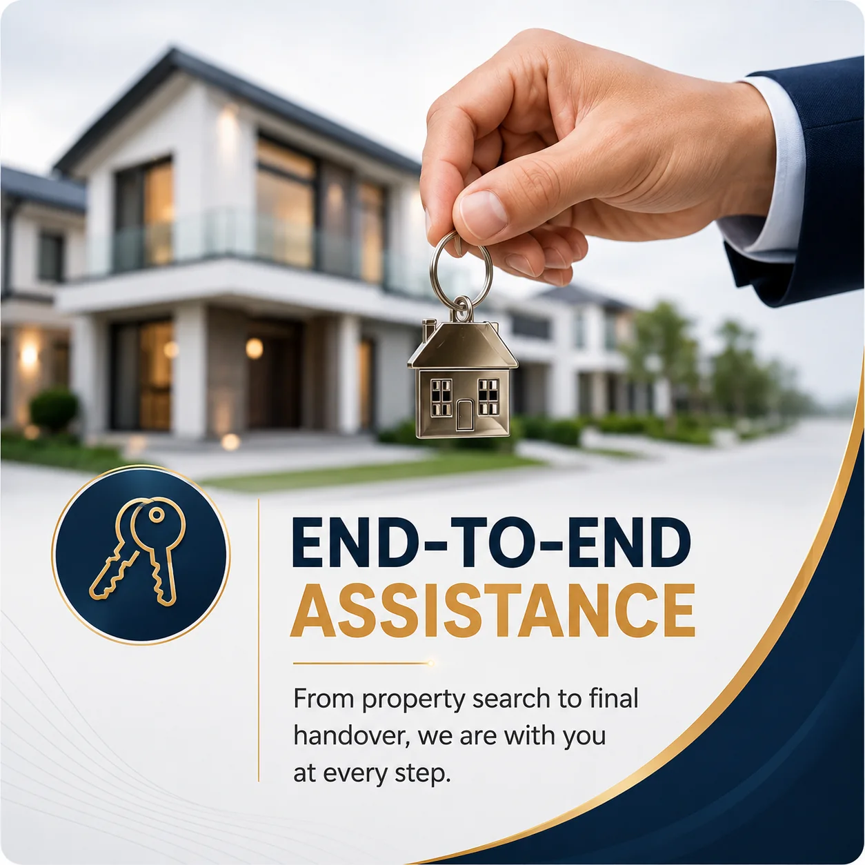 End-to-end real estate assistance