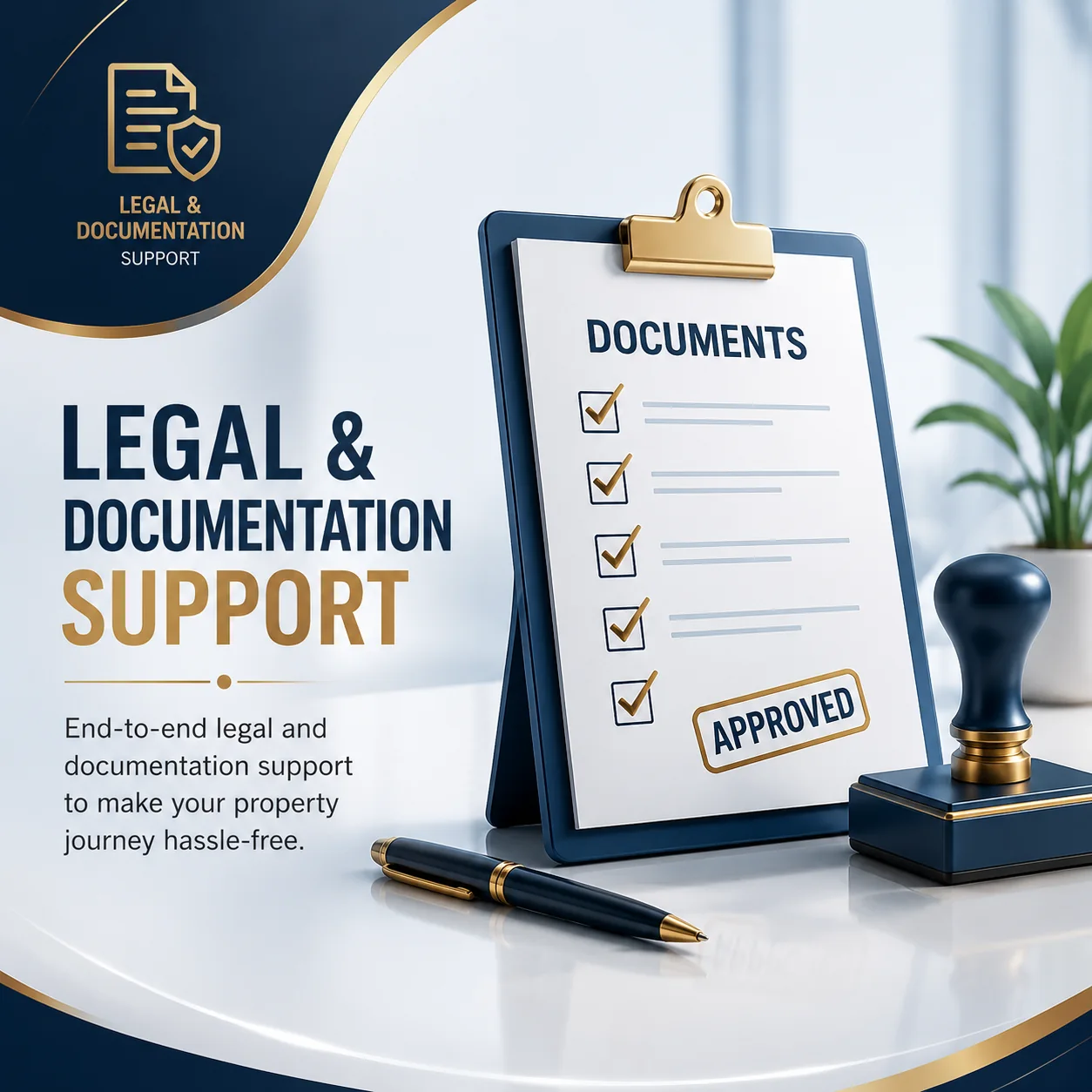 Legal and documentation support