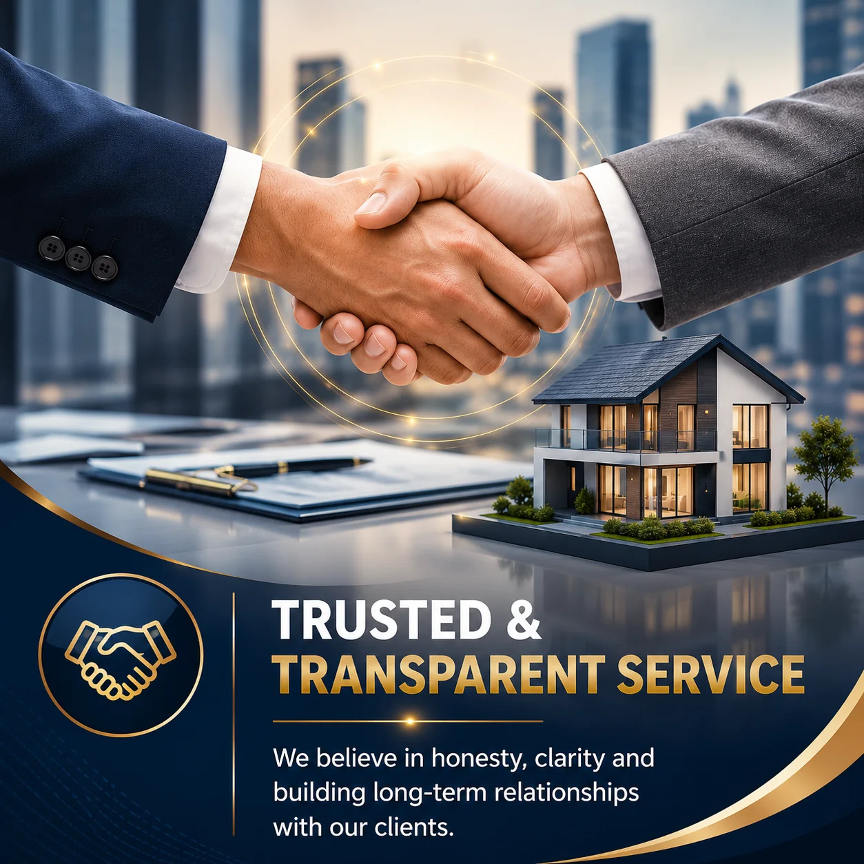 Trusted and transparent property service